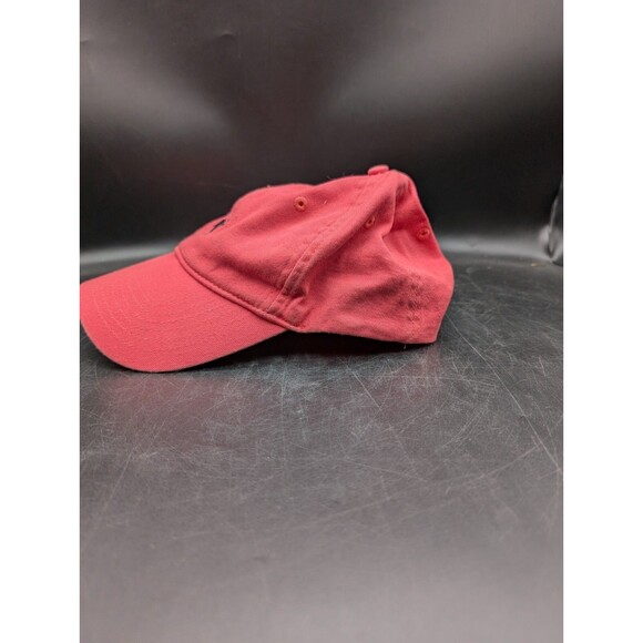 The Black Dog Adult Baseball Hat Cap Cotton Adjustable Strap Coral RARE Dad Hat - Picture 2 of 6